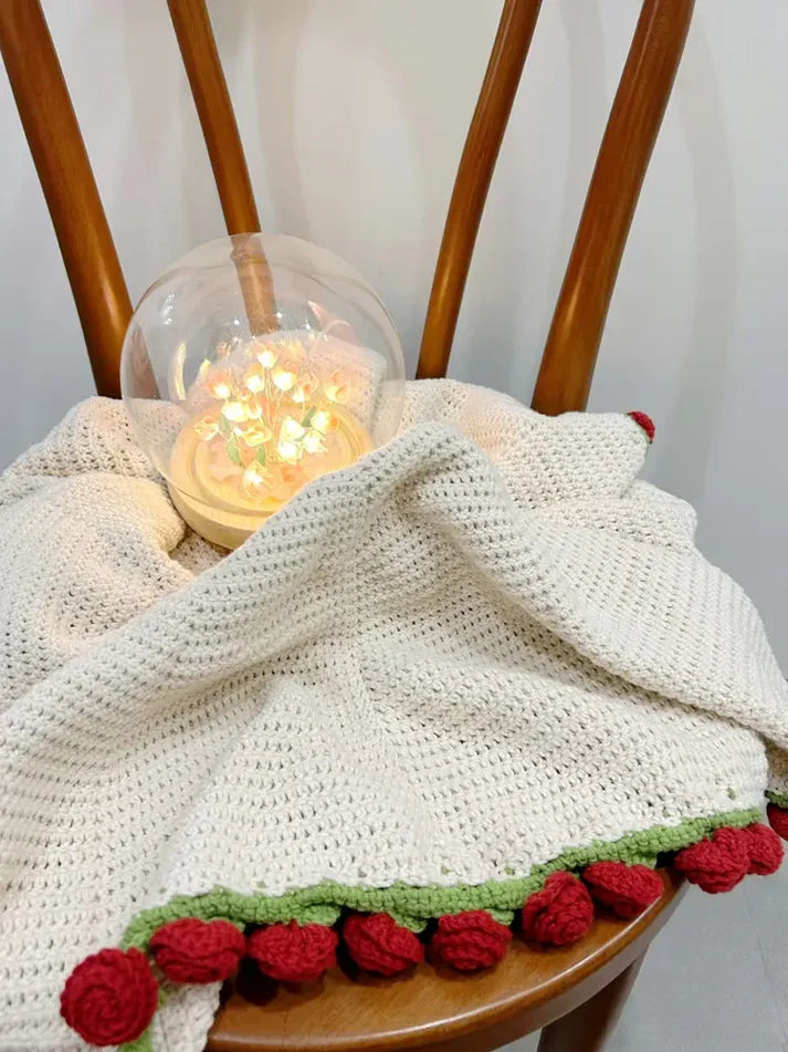 BloomKnit™ DIY Bouquet Blanket (Diameter 80 cm/ 31.5 inches)