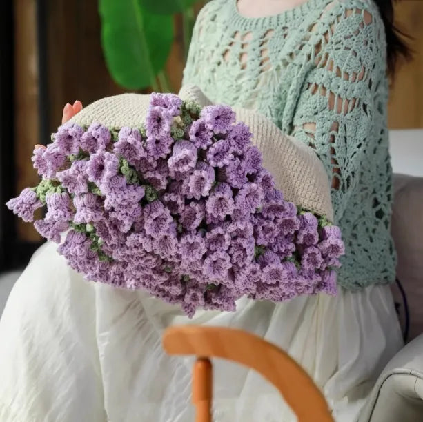 BloomKnit™ DIY Bouquet Blanket (Diameter 80 cm/ 31.5 inches)