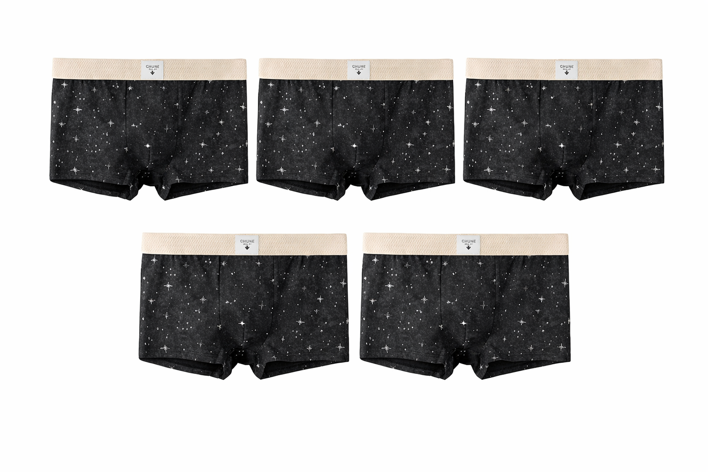 5 PCS - Ultra Soft Cotton Boxers
