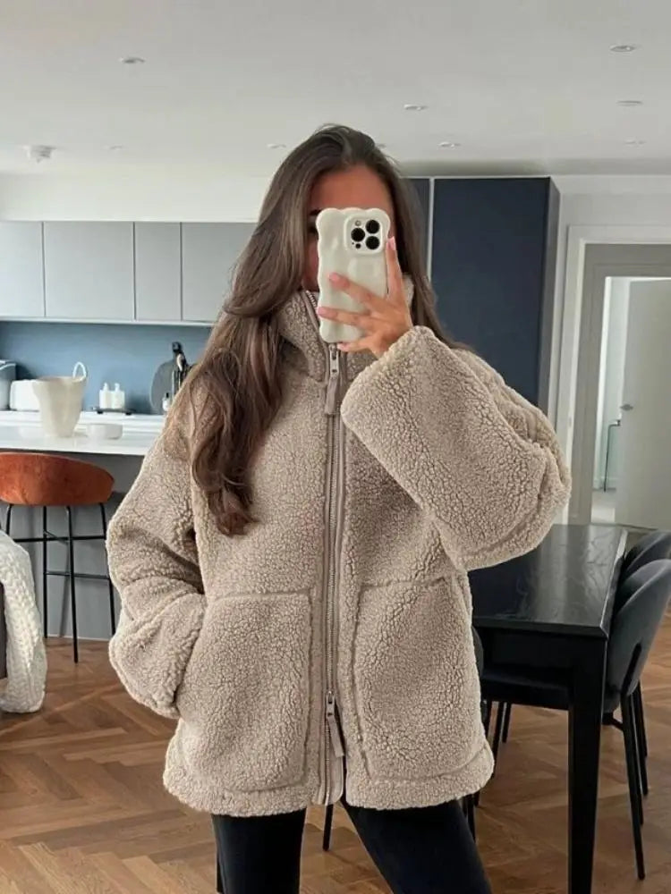 Fleece Wool Jacket