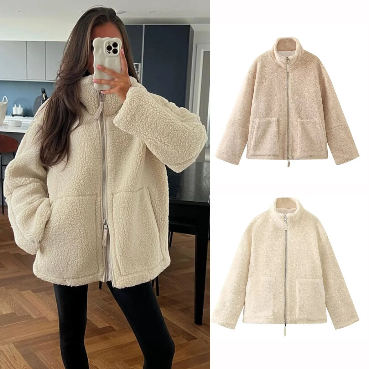 Fleece Wool Jacket