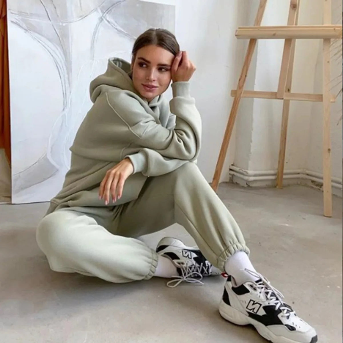 Hoodies Two Piece Set