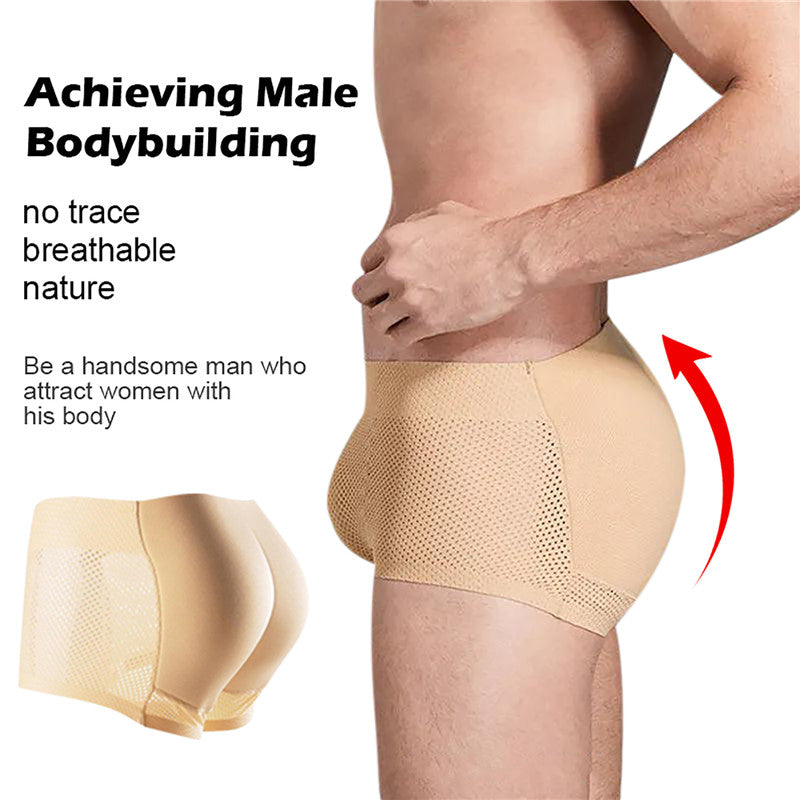 Men’s Shapewear Padded Shorts