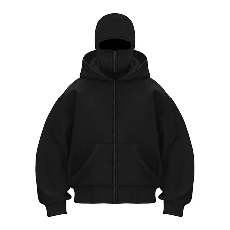 Vintage Balaclava Hoodie