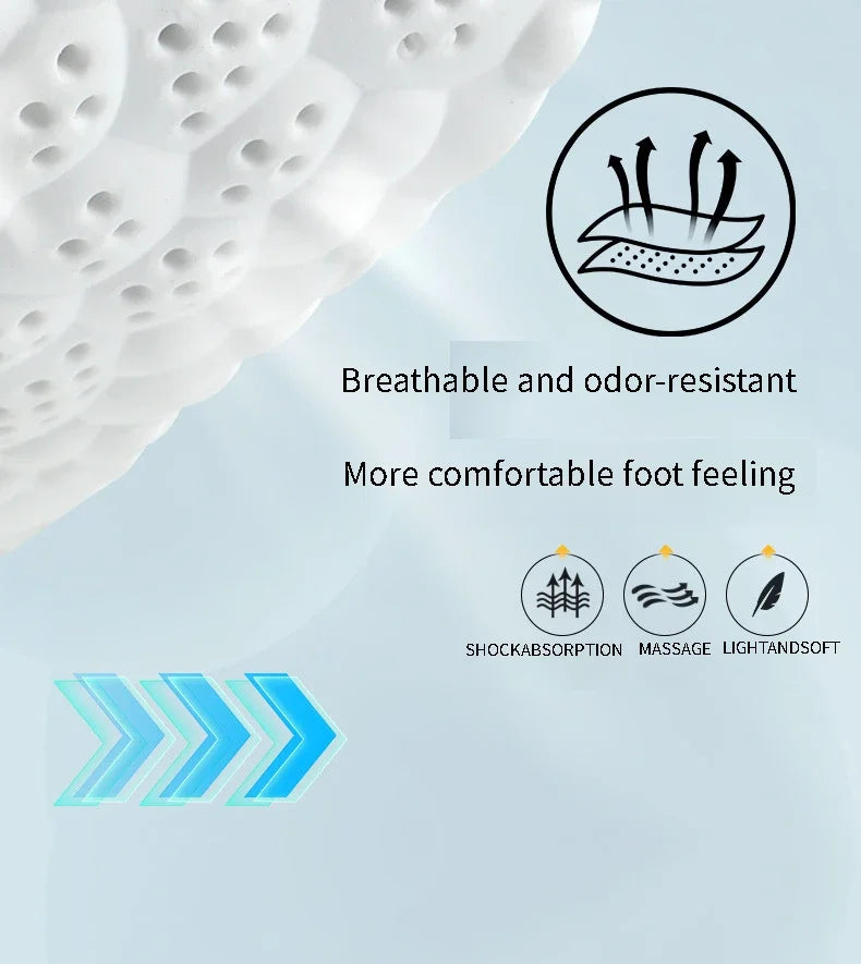 StrideFlex™ Cowhide Orthopedic Insoles
