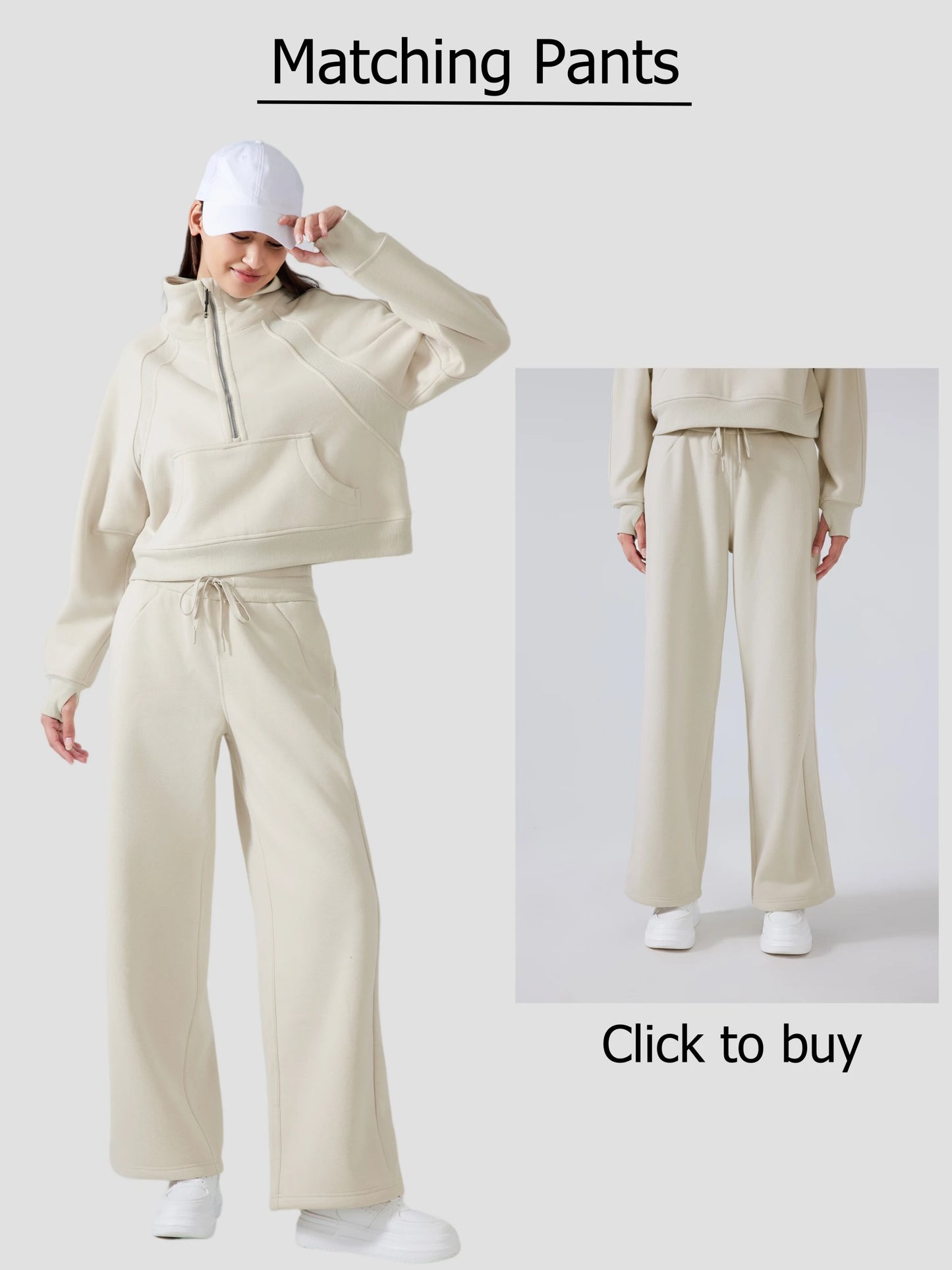 The Half-Zip Lounge Set