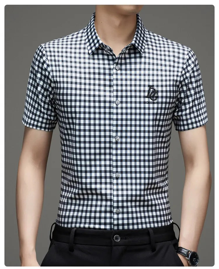 D&Gent™ Non-Iron Plaid Shirt