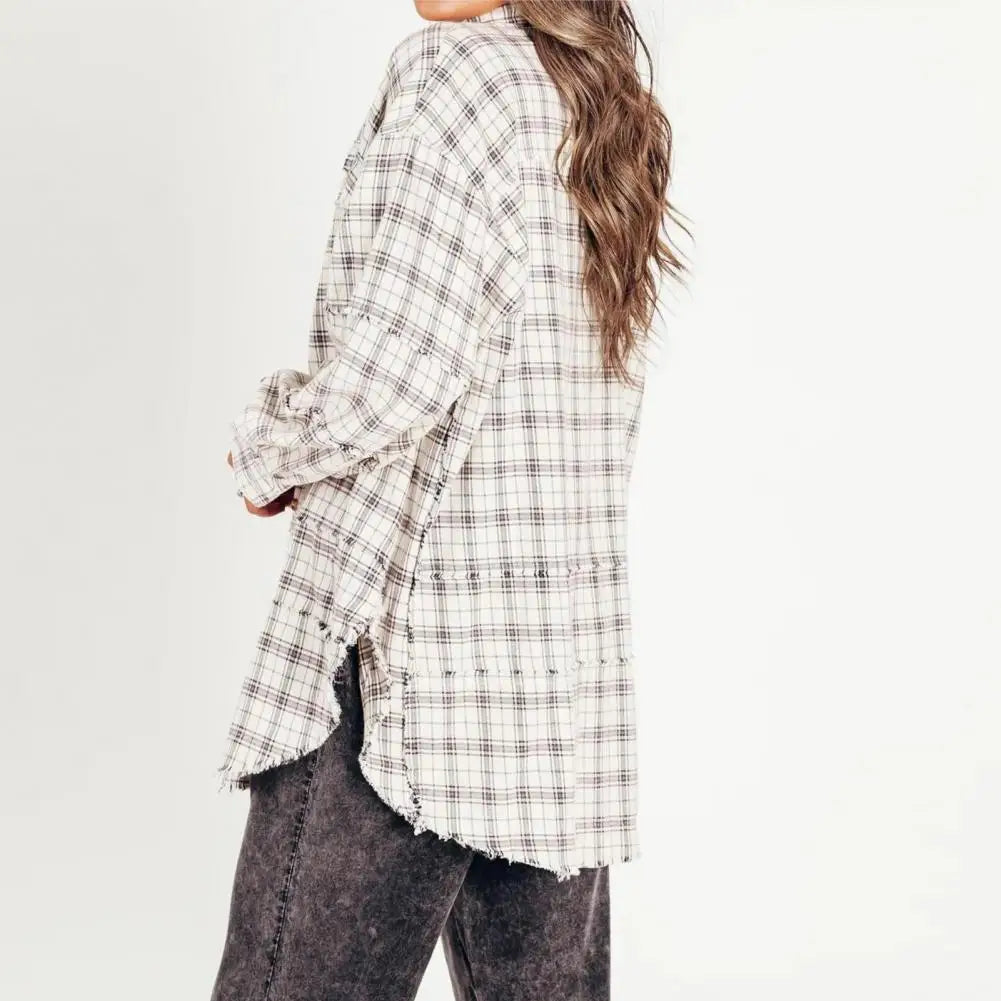 Women's Oversized Shirt Jacket