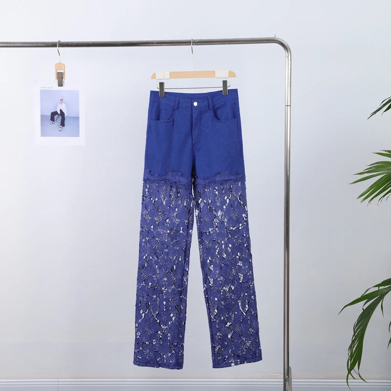 LaceFlow™ Plus Size Summer Jeans