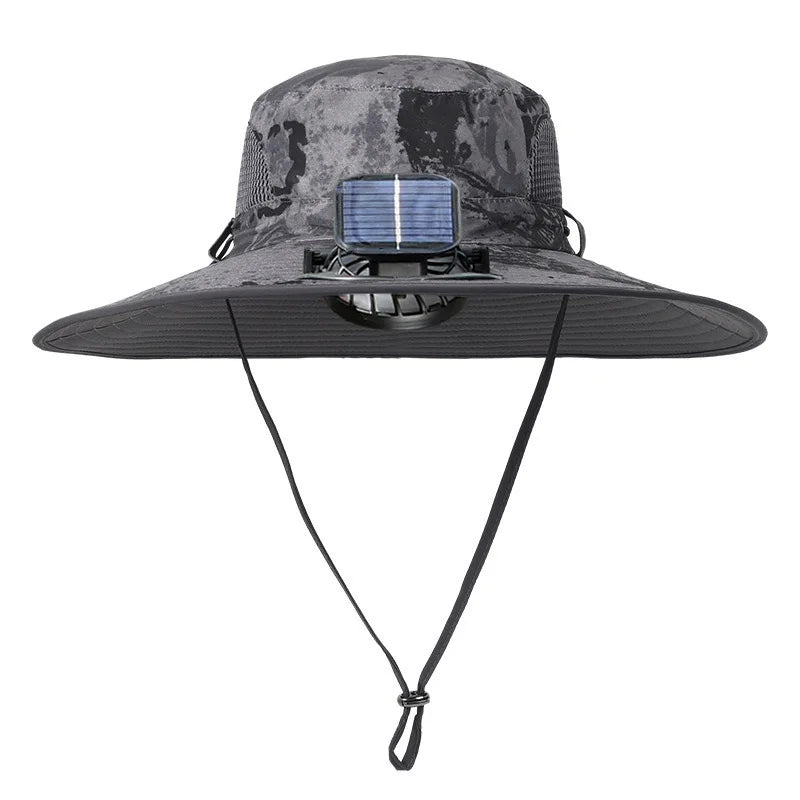 SolarCooler™ – Dual-Powered Fan Hat