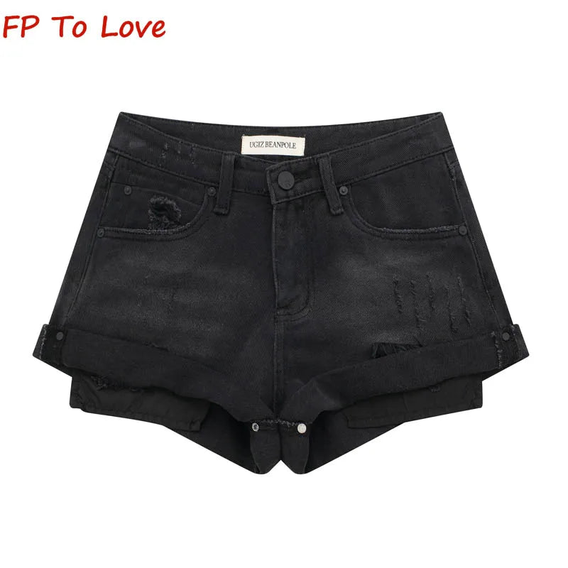 HottieFlex™ Denim Shorts