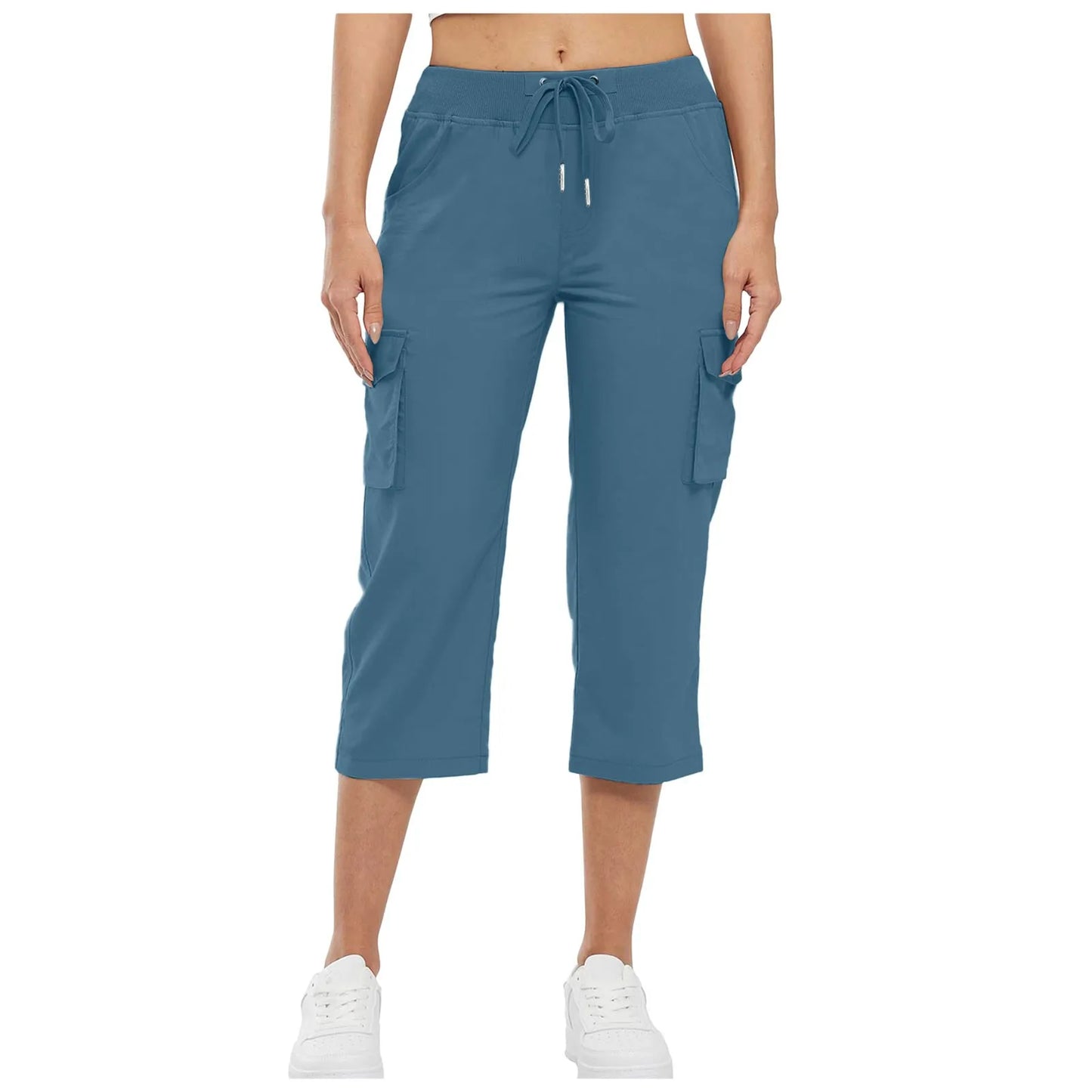 Breezefit™ Women’s Button Pocket Capri Pants