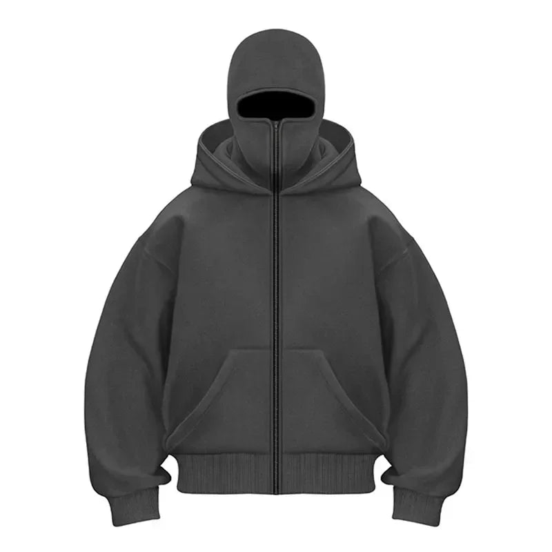 Vintage Balaclava Hoodie