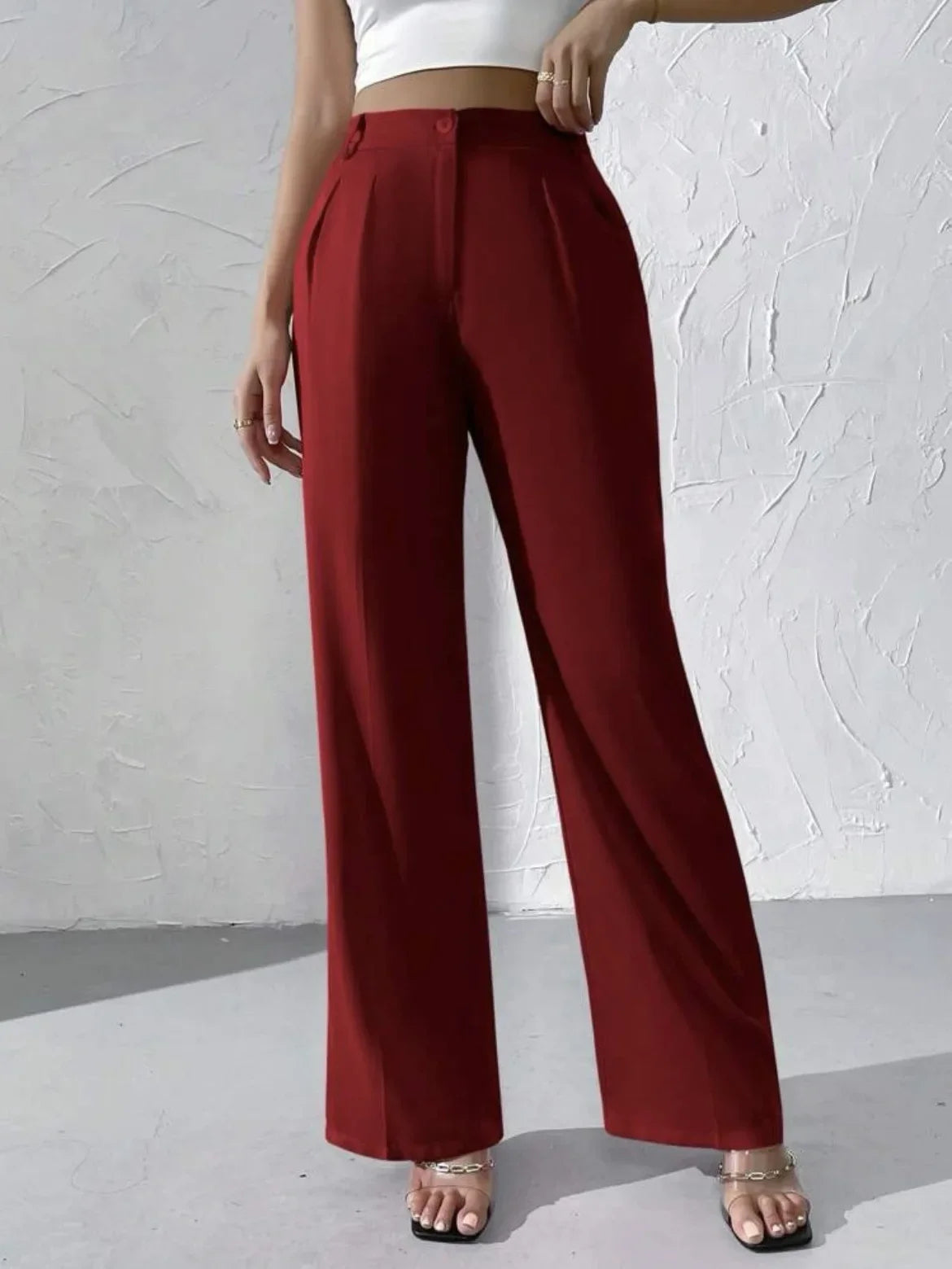 SilhouetteFlow™ Wide-Leg Trousers