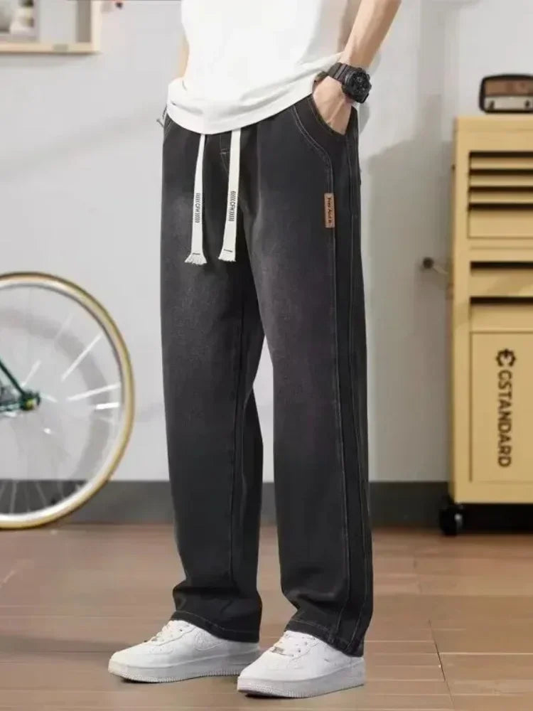 Men's Vintage Loose Straight Jeans