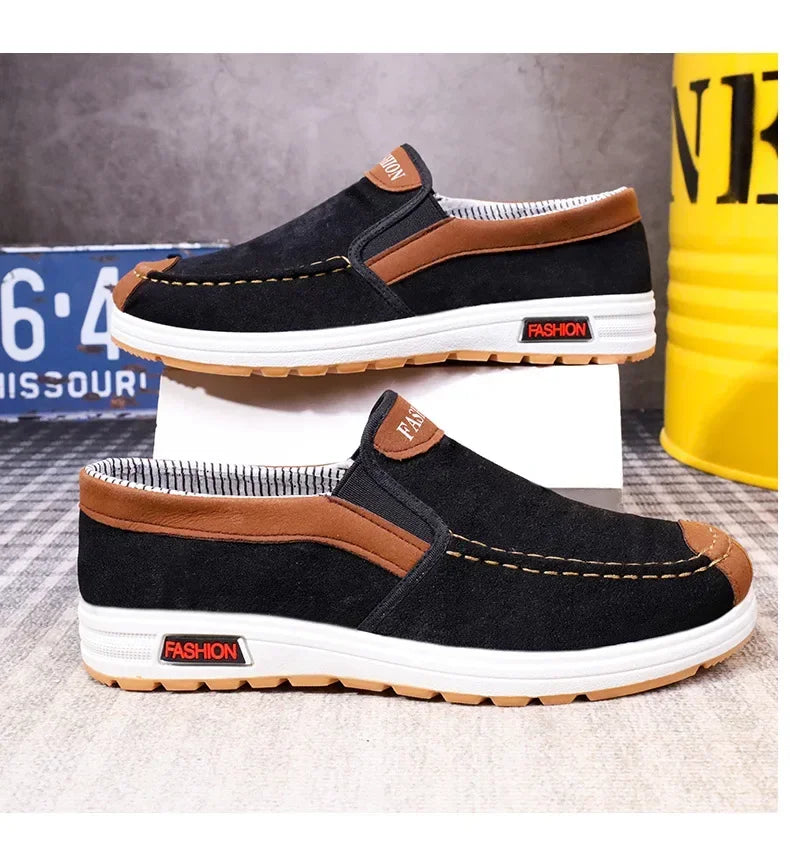 StrideEase™ Plus-Size Loafers for Men