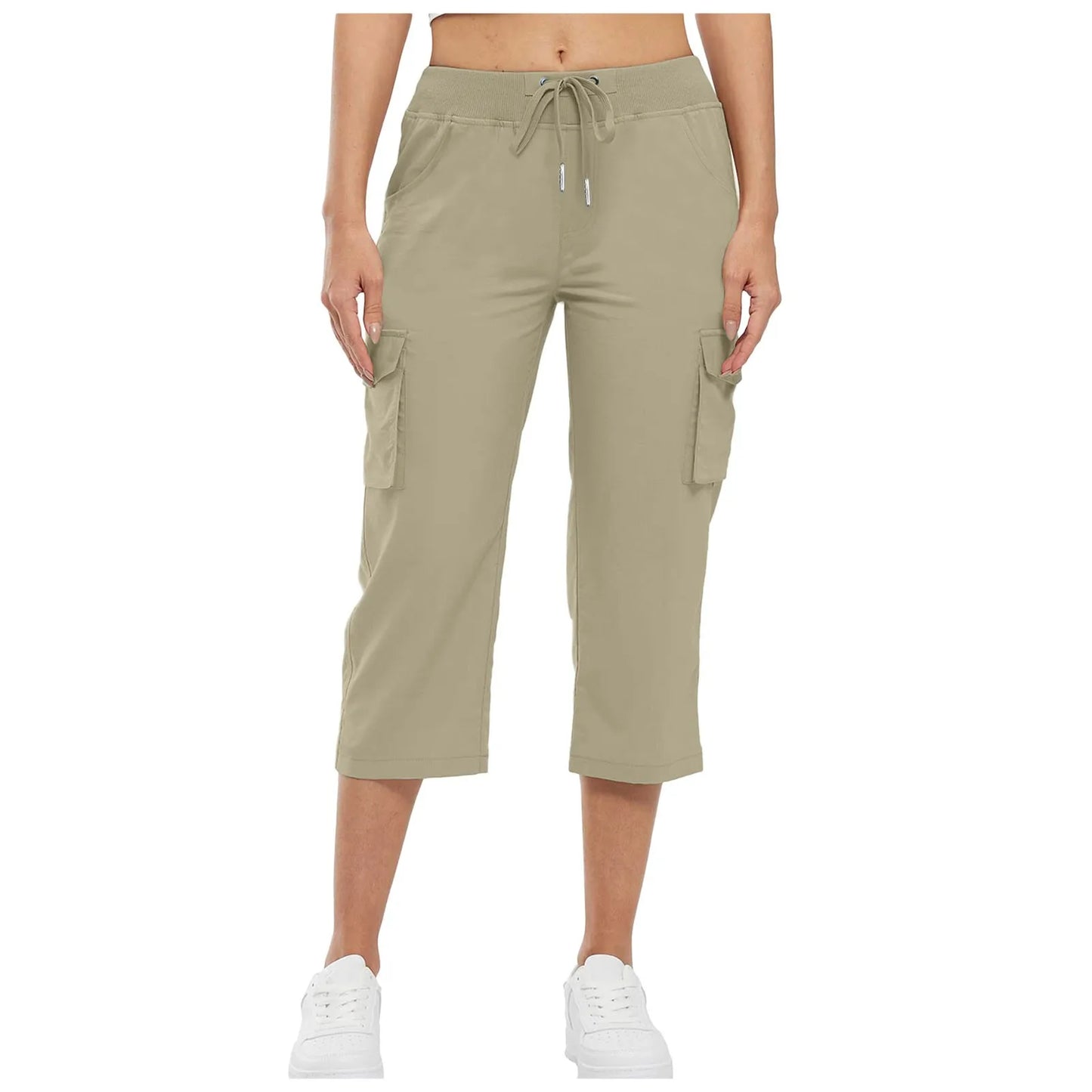 Breezefit™ Women’s Button Pocket Capri Pants