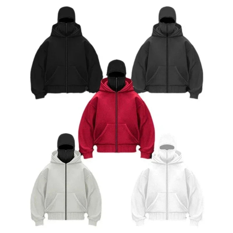 Vintage Balaclava Hoodie