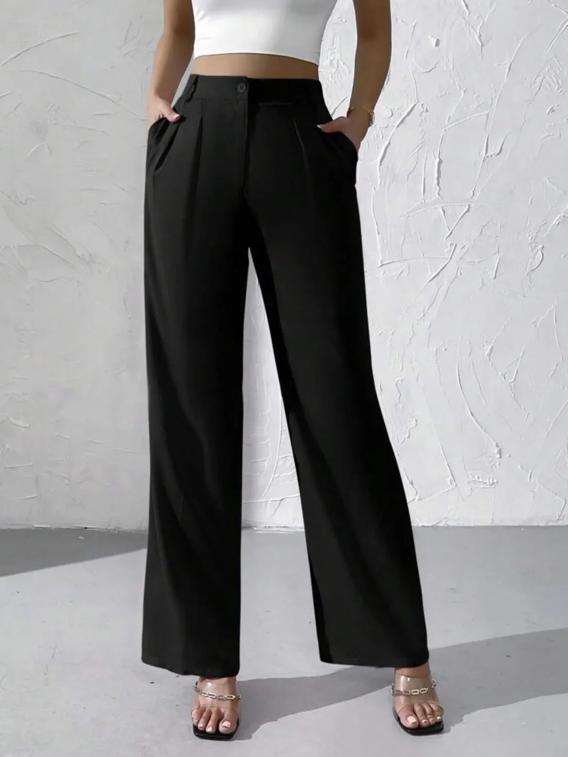 SilhouetteFlow™ Wide-Leg Trousers