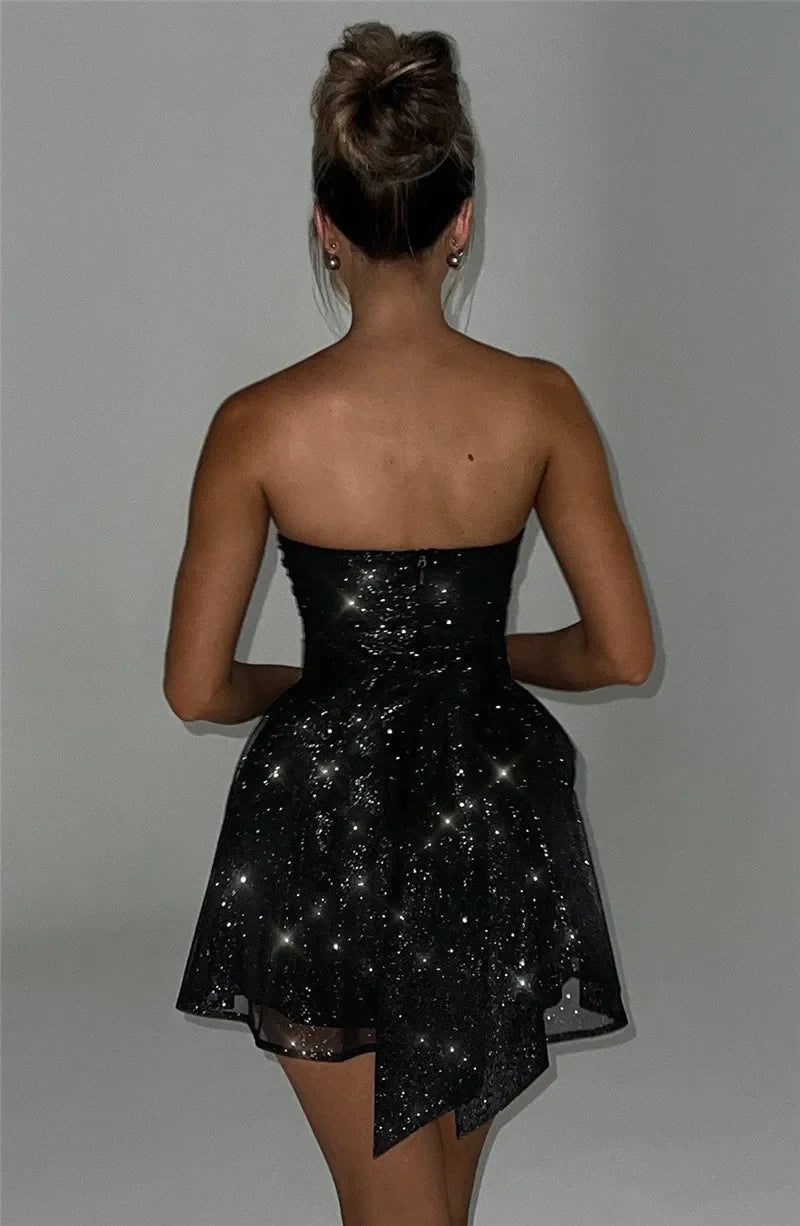 Strapless Mini Dress