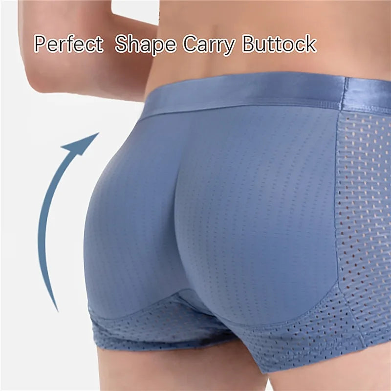 Men’s Shapewear Padded Shorts