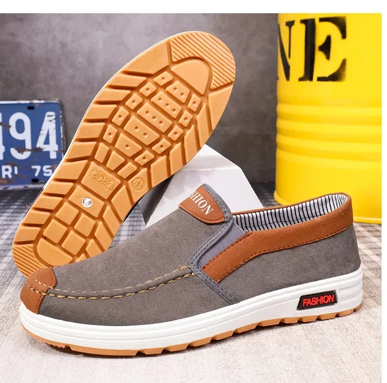 StrideEase™ Plus-Size Loafers for Men
