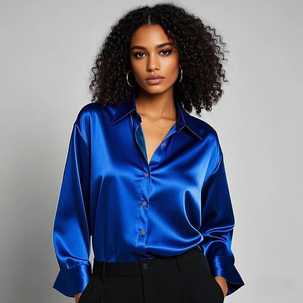 Elegant Satin Blouse