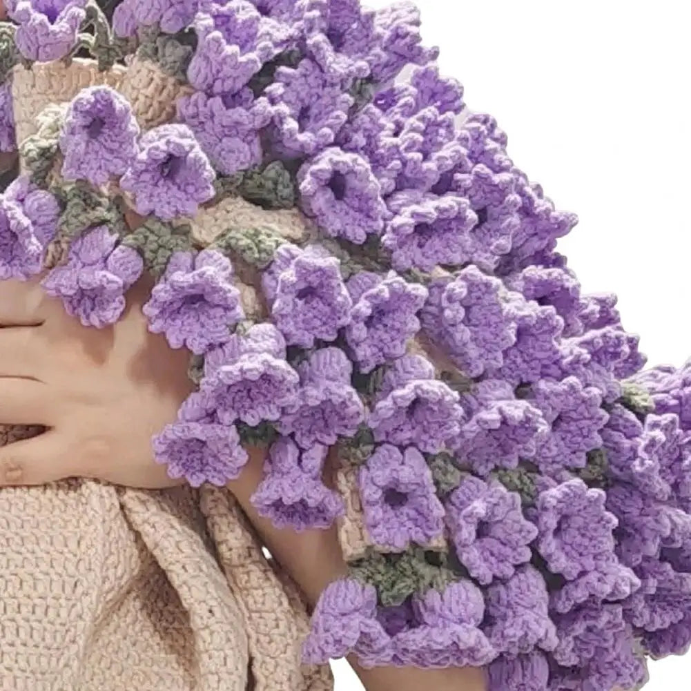 BloomKnit™ DIY Bouquet Blanket (Diameter 80 cm/ 31.5 inches)