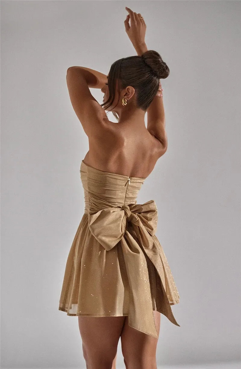 Strapless Mini Dress