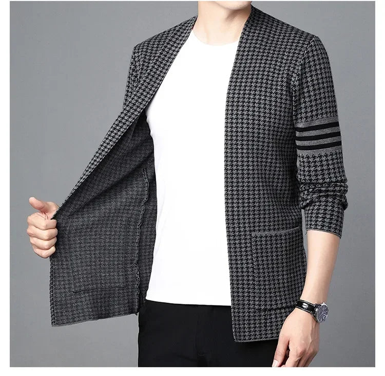 Men's Knitted Cardigan