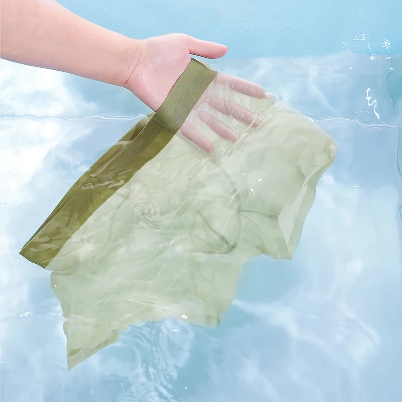 4 PCS Thin Ice Silk Underwear