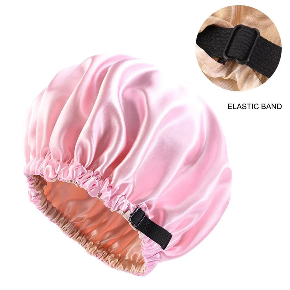 Satin Elastic Hair Cap