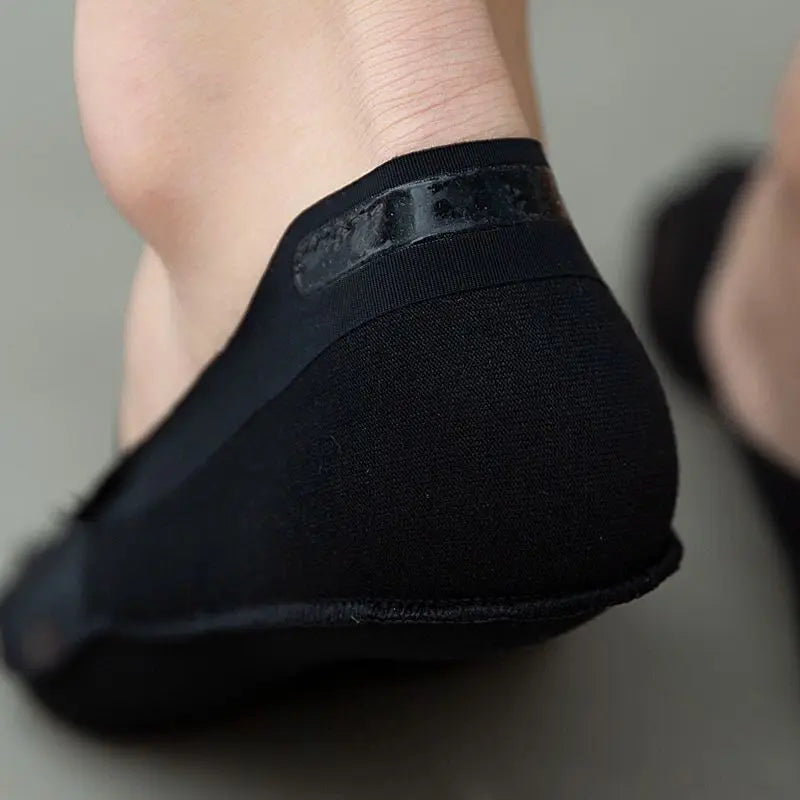 5 Pairs Men’s No-Show Ice Silk Summer Socks