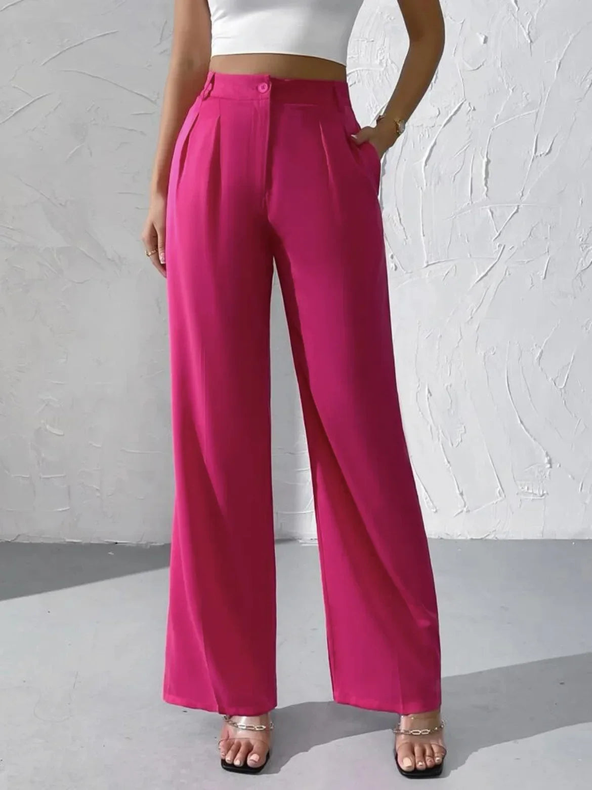 SilhouetteFlow™ Wide-Leg Trousers