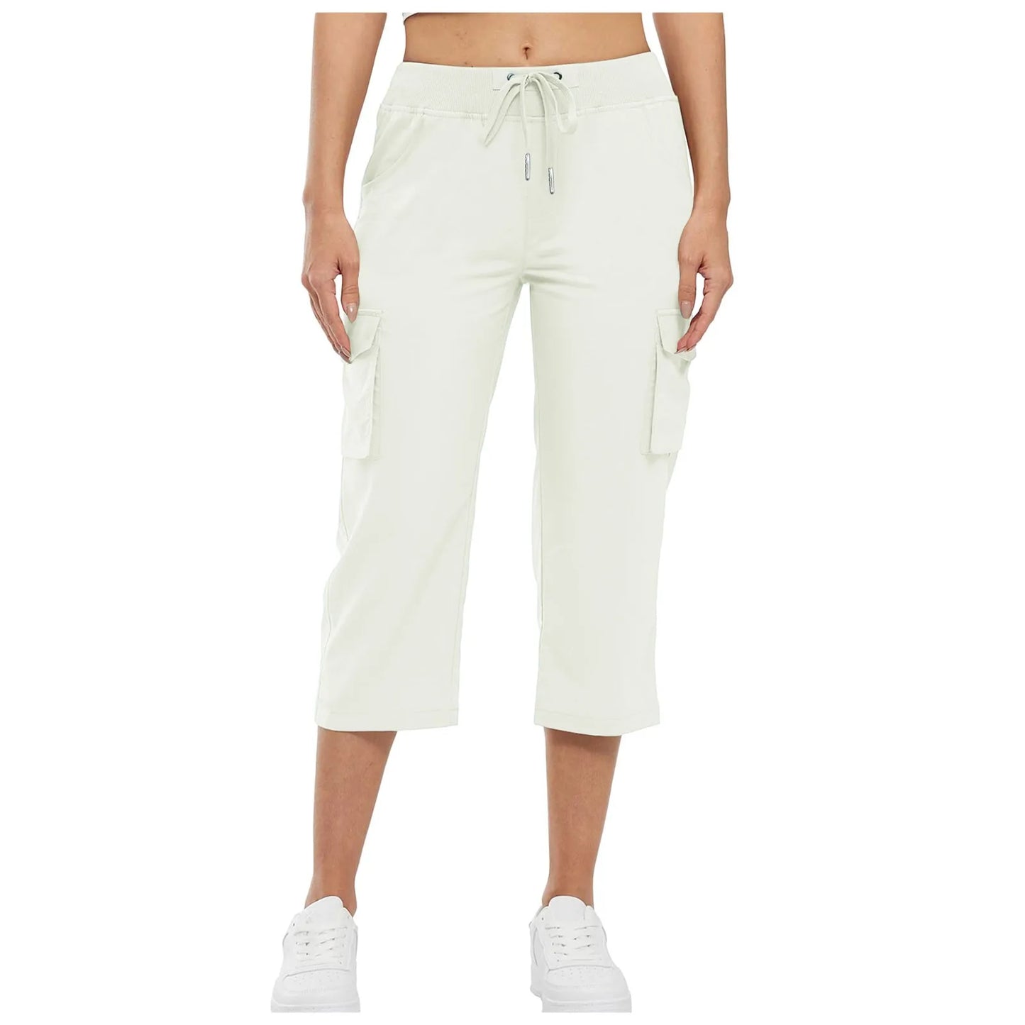 Breezefit™ Women’s Button Pocket Capri Pants