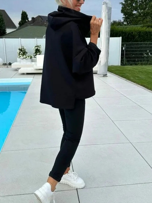 Hoodie and Harem Pants Set