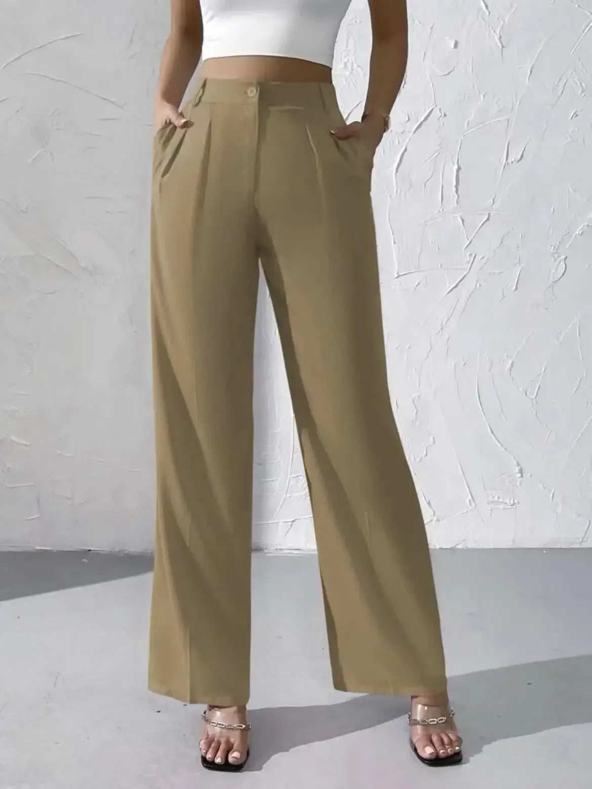 SilhouetteFlow™ Wide-Leg Trousers