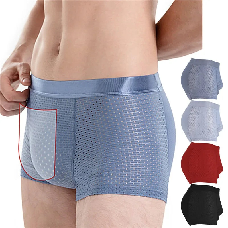 Men’s Shapewear Padded Shorts