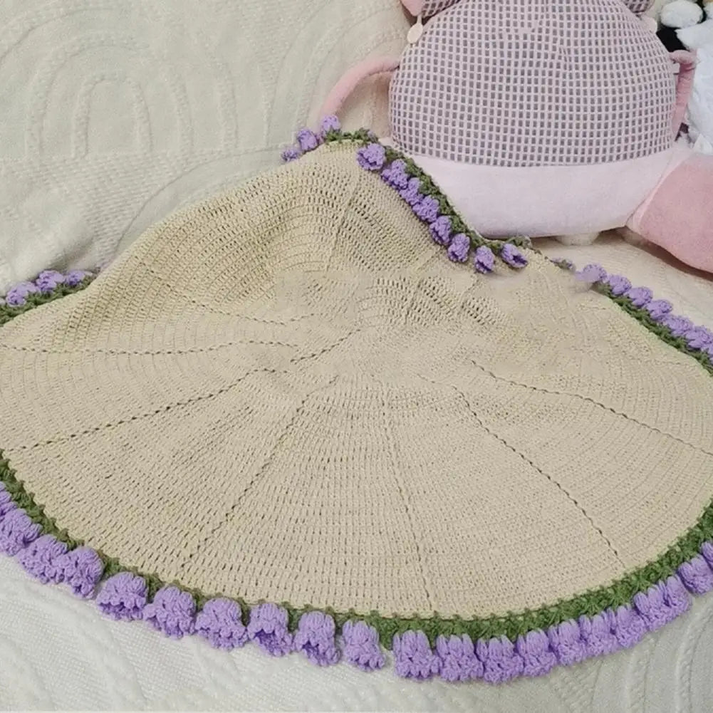 BloomKnit™ DIY Bouquet Blanket (Diameter 80 cm/ 31.5 inches)