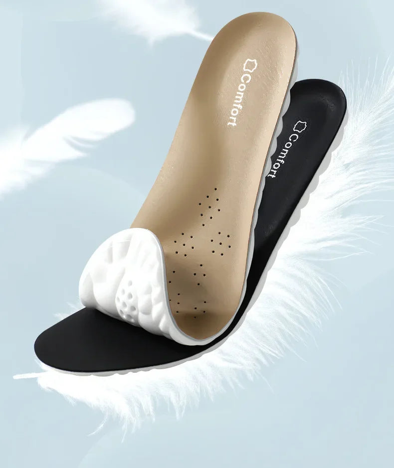 StrideFlex™ Cowhide Orthopedic Insoles