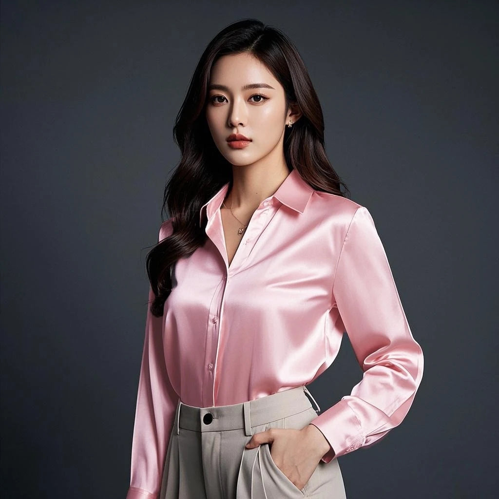 Elegant Satin Blouse