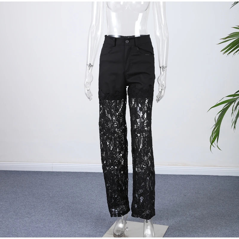 LaceFlow™ Plus Size Summer Jeans