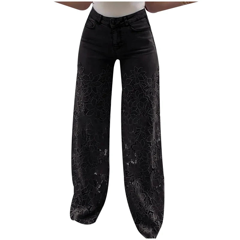 LaceFlow™ Plus Size Summer Jeans