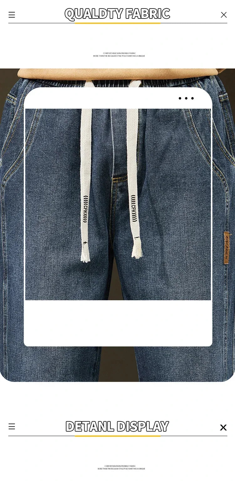 Men's Vintage Loose Straight Jeans