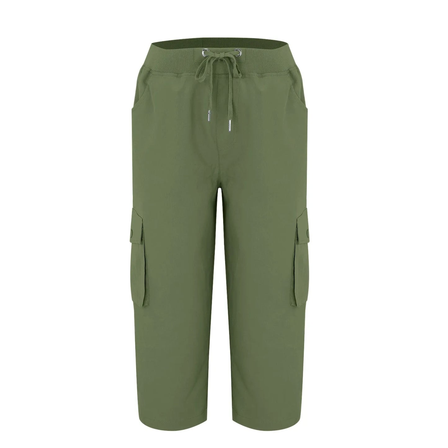 Breezefit™ Women’s Button Pocket Capri Pants