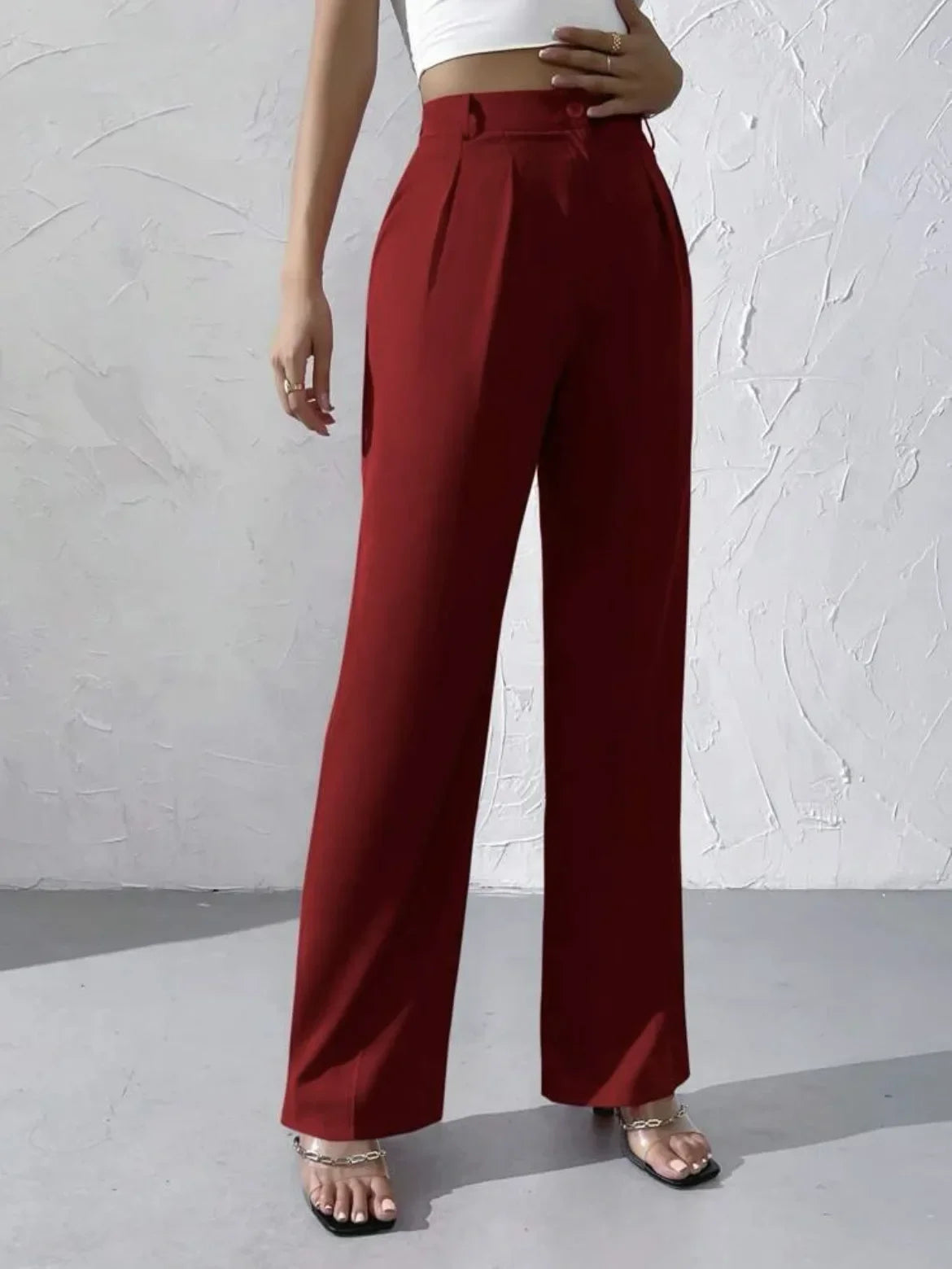 SilhouetteFlow™ Wide-Leg Trousers