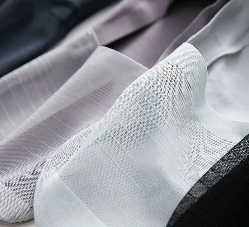 5 Pairs Men’s No-Show Ice Silk Summer Socks