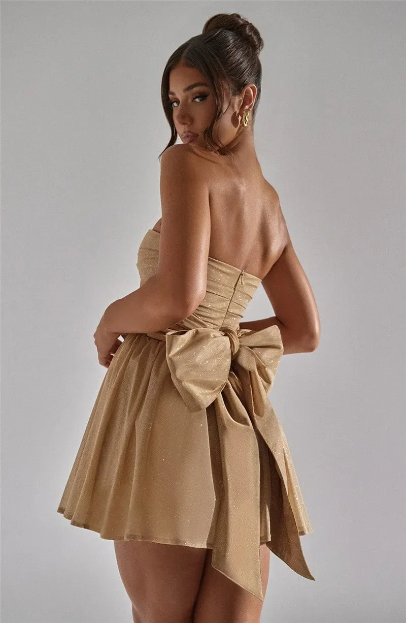 Strapless Mini Dress