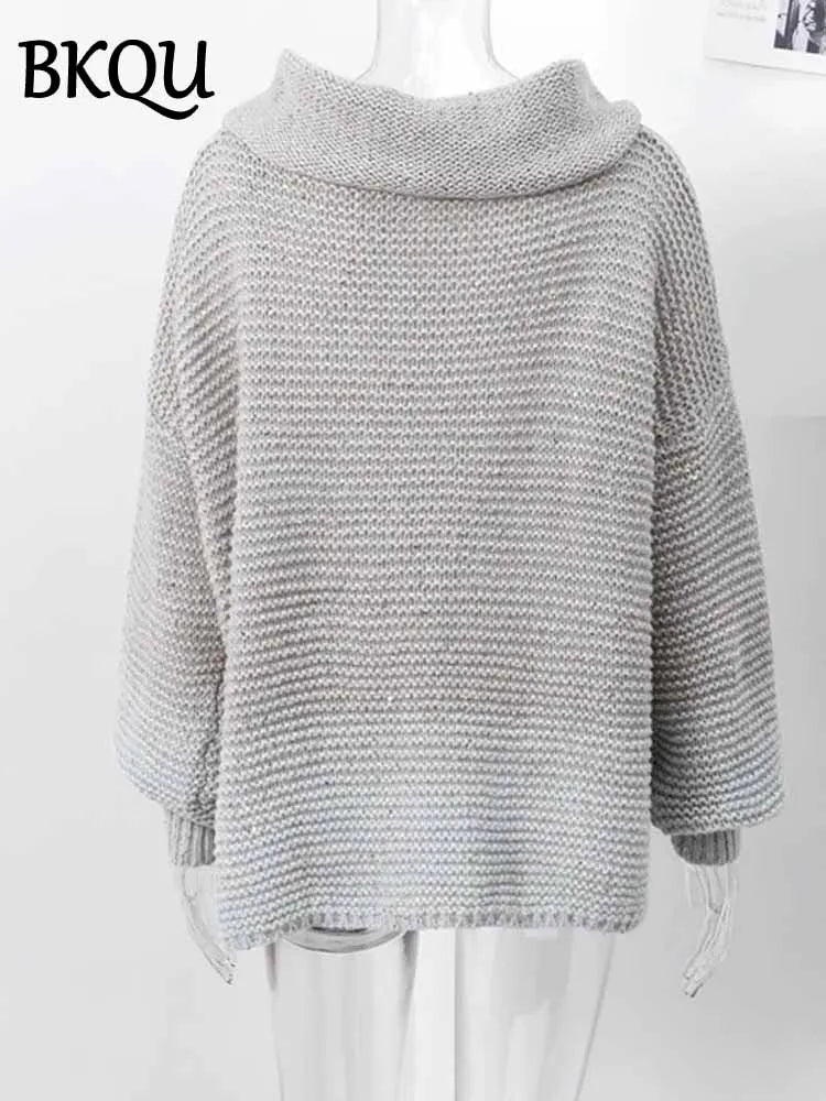 Sequin Off Shoulder Sweater