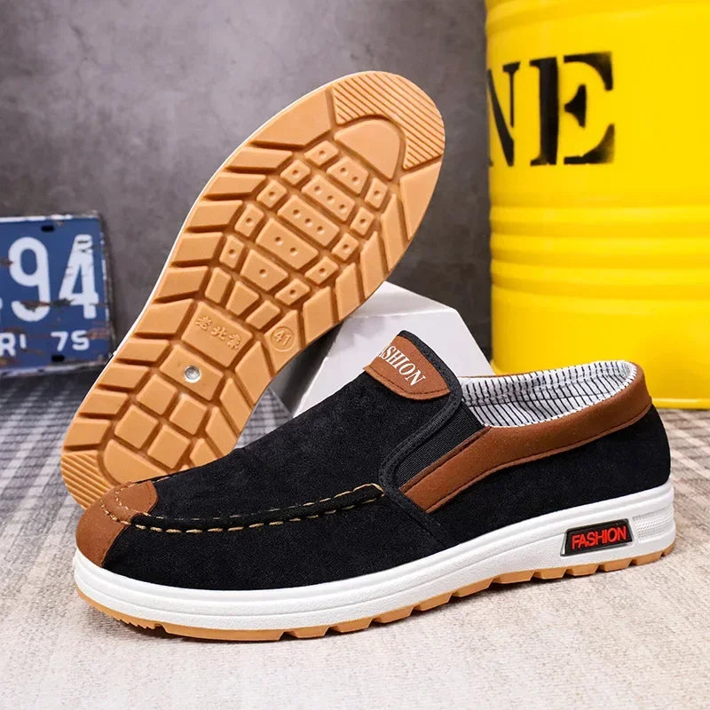 StrideEase™ Plus-Size Loafers for Men